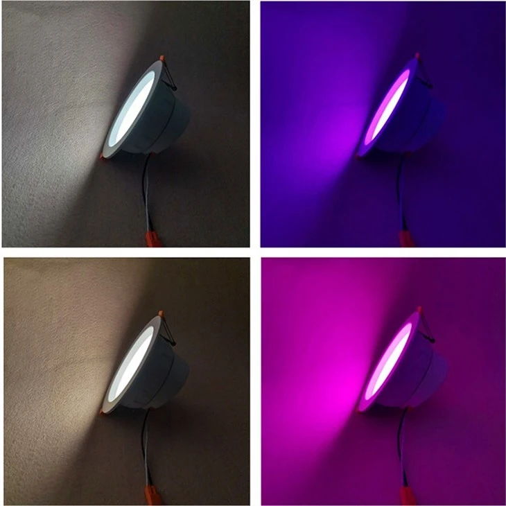 RGBW Wifi Tuya Smart LED Ceiling Downlight