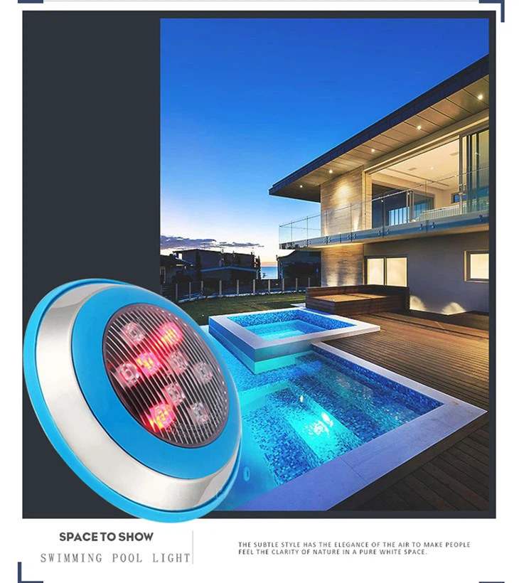 IP68 18W Wall Mounted LED Underwater Lights