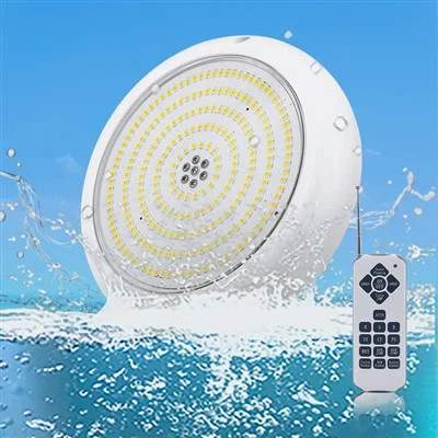 12W fjärrkontroll RGB undervattensljus