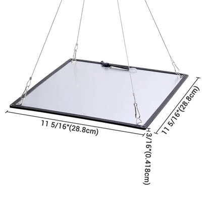 225 Ultratunn Blå Vit LED Plant Grow Light Panel