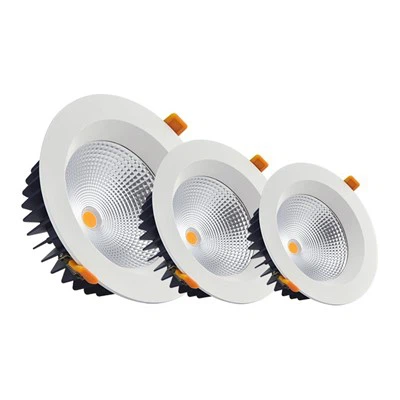 Pressgjutna LED Downlight i aluminium