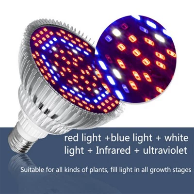E27 LED Grow-lampa