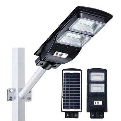 Kraftfull LED Solar Street Light med Radar Induktionsrörelsesensor