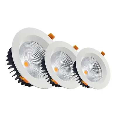 Rund 10W LED Dimbar IP65 Downlight