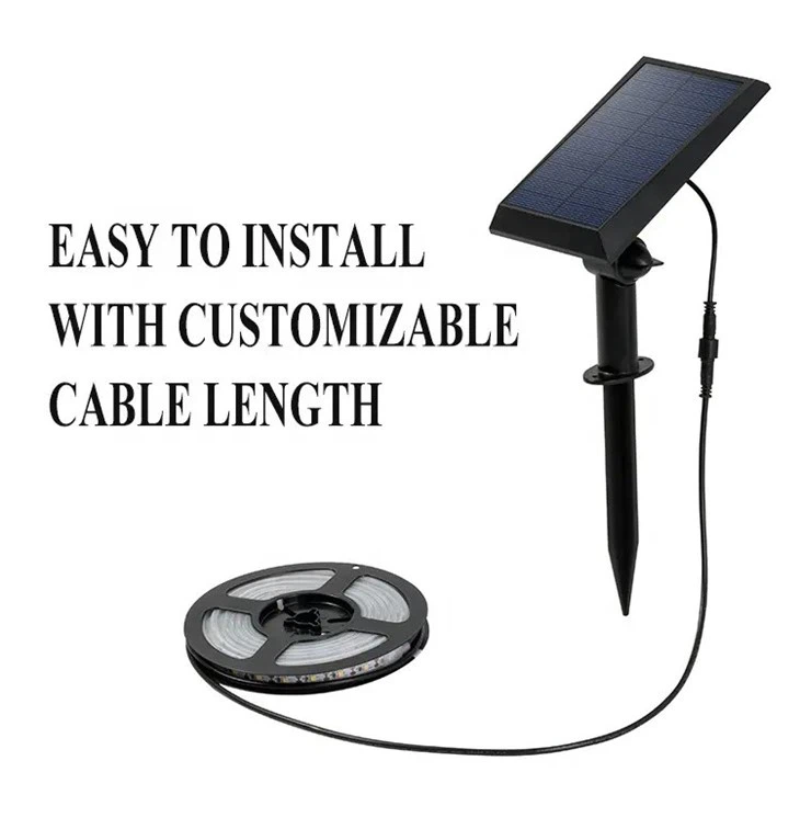 Solar LED strip light For Home Decor 4