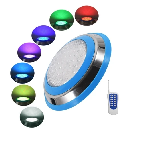 Var installerar du RGB LED-poollampor?