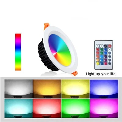 3 färg LED Downlight