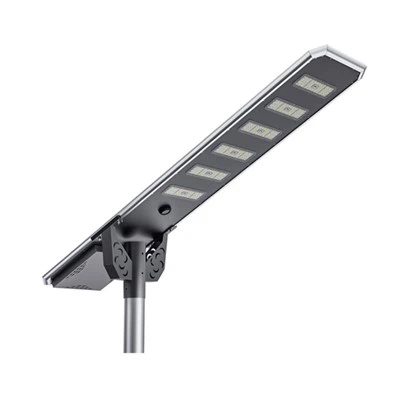 Led gatubelysning med solpanel 20W