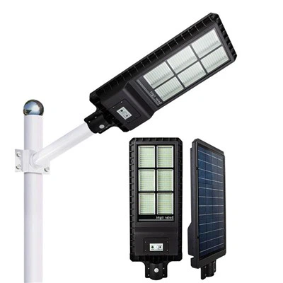 Solar Street Lighting Lampa Allt i ett 120W