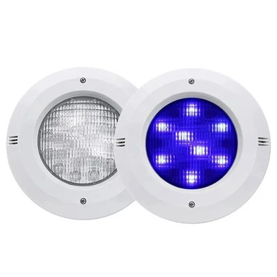 Vit led poolljus